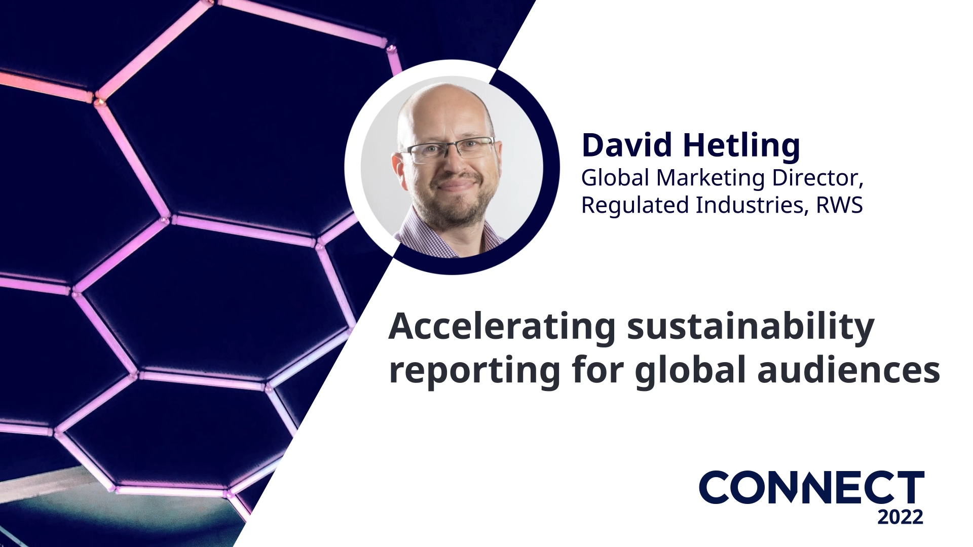 Connect 2022 - Accelerating sustainability reporting for global audiences