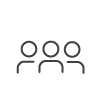 Three people