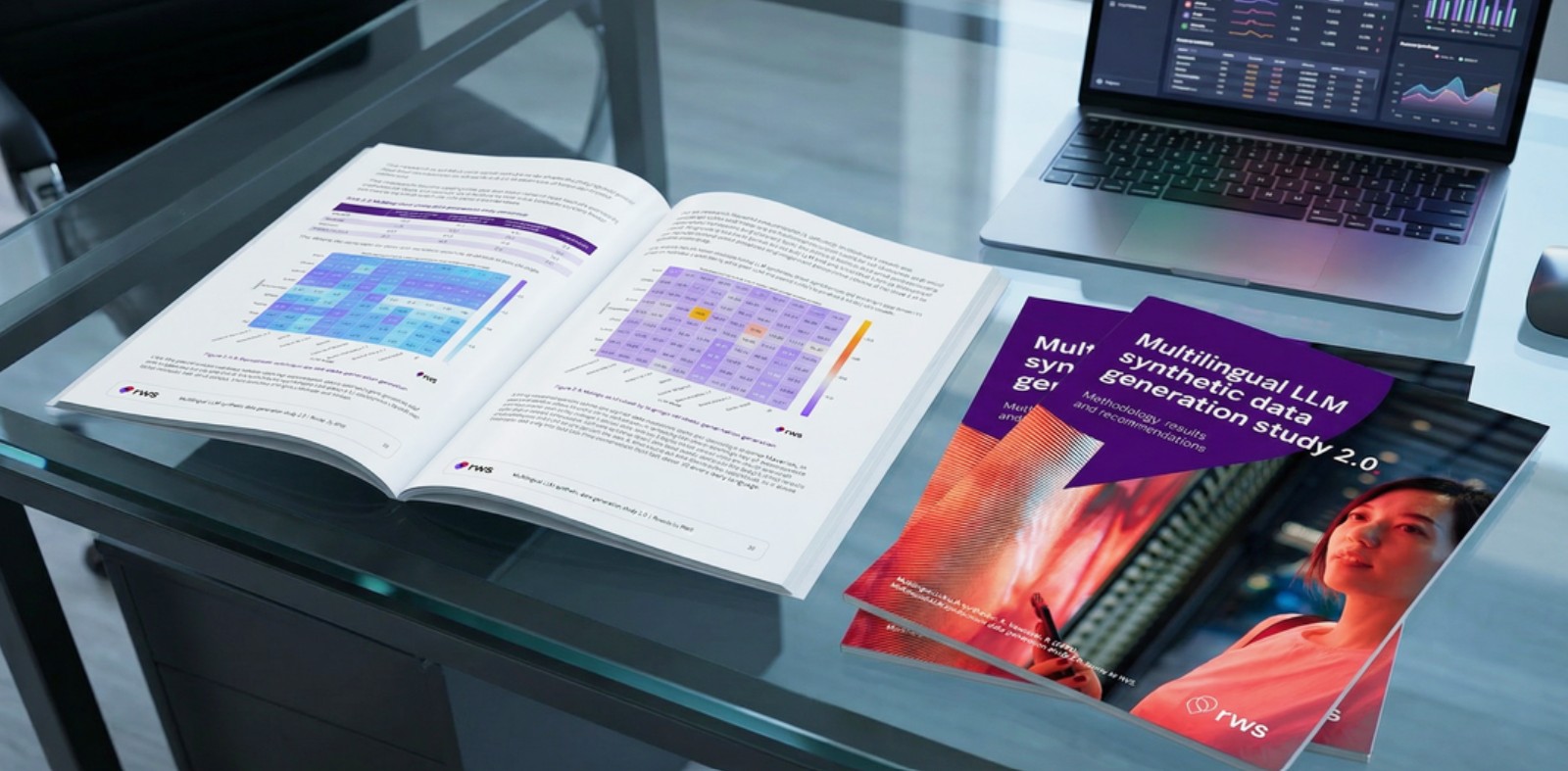 Report on glass desk