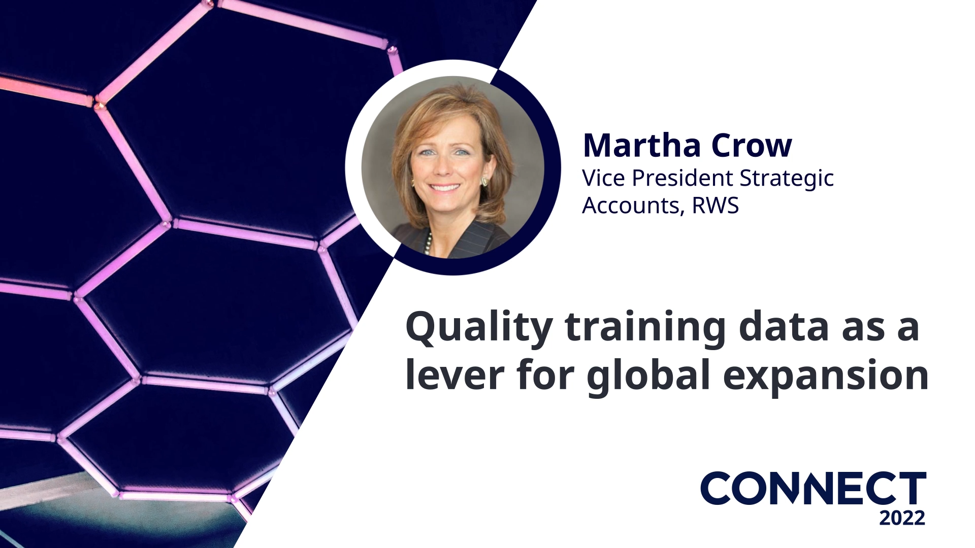 Connect - Quality training data as a lever for global expansion