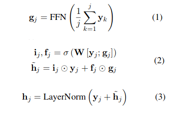 Average Attention Layer