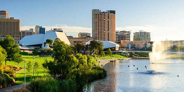 Lake in Adelaide
