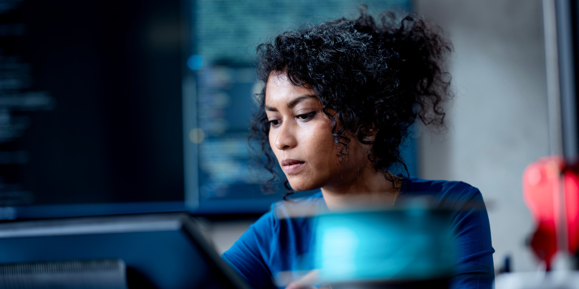 Woman on laptop
