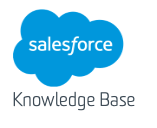 Salesforce Knowledge Base